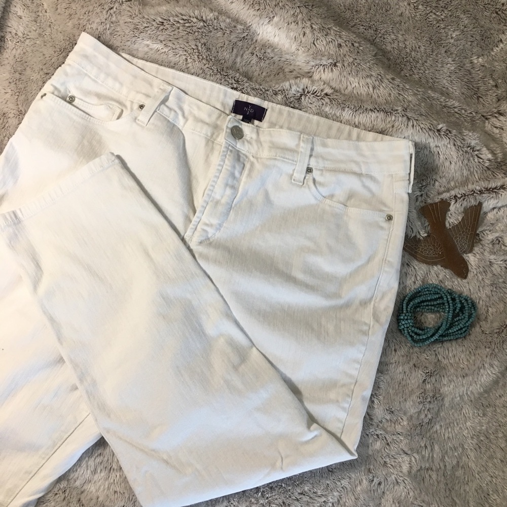 NYDJ White Ankle Size 18 Petit